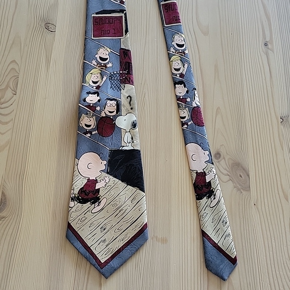 *RARE* Vintage 1958 Peanuts Charlie Brown & Snoopy Tie